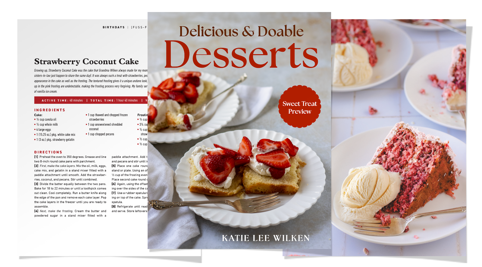 Preorder Bonuses for Delicious & Doable Desserts