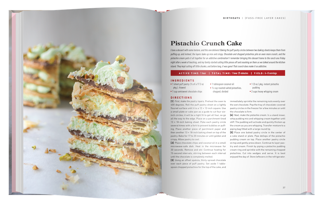 Delicious & Doable Desserts Book Interior